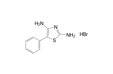 2,4-diamino-5-phenylthiazole, hydrobromide