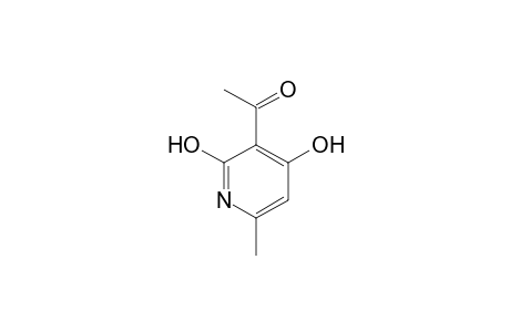 3-acetyl-2-hydroxy-6-methyl-4-pyridone