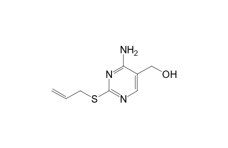 4-amino-2-(allylthio)-5-pyrimidinemethanol