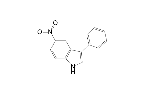 1H-Indole, 5-nitro-3-phenyl-