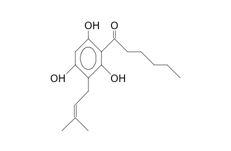 1-(2,4,6-TRIHYDROXY-3-(3-METHYL-2-BUTENYL)-PHENYL)-1-HEXANON,3-PRENYLPHLOROCAPROPHENON