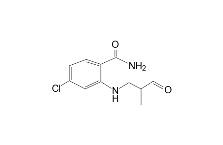 4-Chloro-2-(2'-formylpropylamino)benzamide