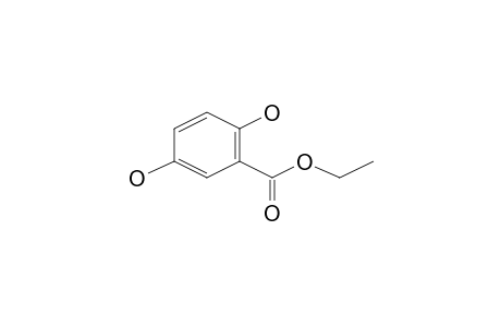 Benzoic acid, 2,5-dihydroxy-, ethyl ester