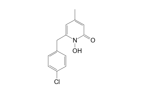 6-(p-chlorobenzyl)-1-hydroxy-4-methyl-2(1H)-pyridone