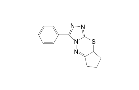 3-Phenyl-6,7,8,8a-tetrahydrocyclopenta[e]-s-triazolo[3,4-b][1,3,4]thiadiazine