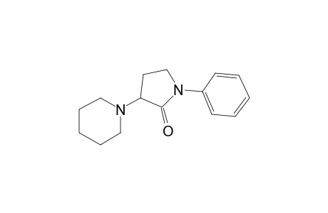 1-Phenyl-3-(1-piperidinyl)-2-pyrrolidinone