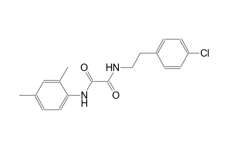 N-[2-(4-chlorophenyl)ethyl]-N'-(2,4-dimethylphenyl)ethanediamide