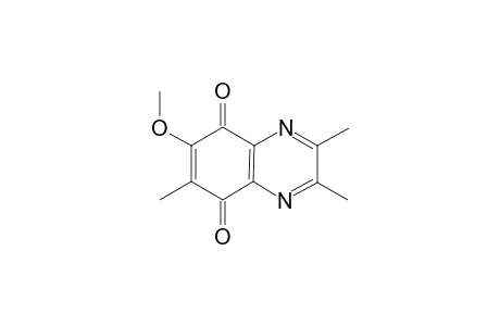 6-methoxy-2,3,7-trimethyl-quinoxaline-5,8-dione