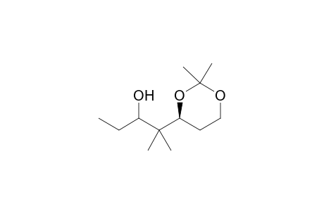 (3RS)-2-((4S)-2,2-Dimethyl-[1,3]dioxan-4-yl)-2-methylpentan-3-ol isomer