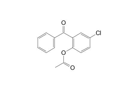 2-Hydroxy-5-chlorobenzophenone, acetate