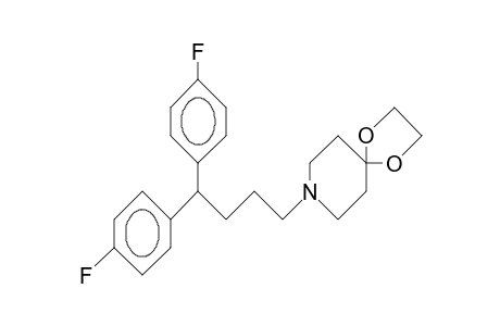 8-(4,4-Bis[4-fluoro-phenyl]-butyl)-1,4-dioxa-8-aza-spiro(4.5)decane