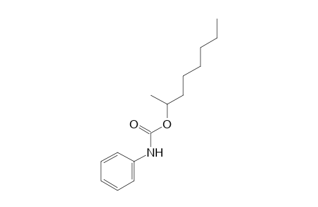 carbanilic acid, 1-methylheptyl ester