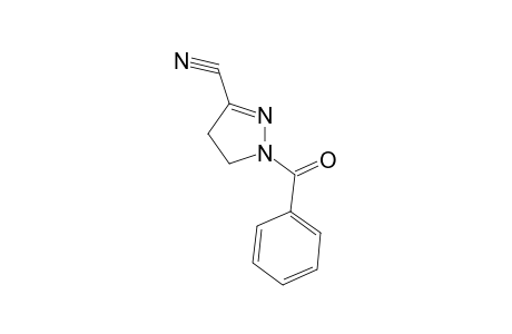 1-Benzoyl-4,5-dihydro-1H-pyrazole-3-carbonitrile