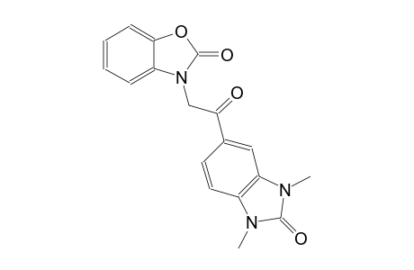 3-[2-(1,3-dimethyl-2-oxo-2,3-dihydro-1H-benzimidazol-5-yl)-2-oxoethyl]-1,3-benzoxazol-2(3H)-one