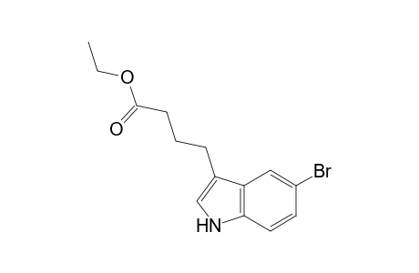 Butyric acid, 4-(5-bromo-1H-indol-3-yl)-, ethyl ester