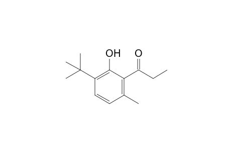 3'-tert-butyl-2'-hydroxy-6'-methylpropiophenone