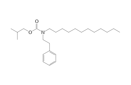 Carbonic acid, monoamide, N-(2-phenylethyl)-N-dodecyl-, isobutyl ester