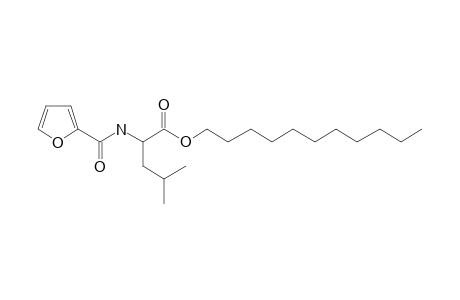 L-Leucine, N-(2-furoyl)-, undecyl ester