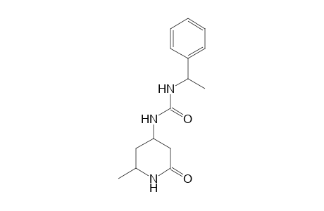 N-(2-Methyl-6-oxo-4-piperidinyl)-N'-(1-phenylethyl)urea