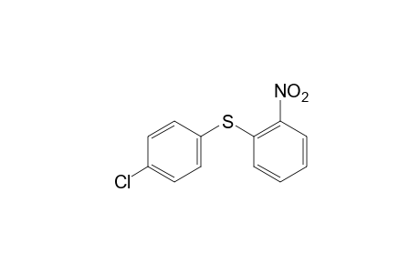 p-chlorophenyl o-nitrophenyl sulfide