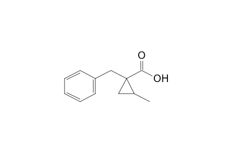 Cyclopropanecarboxylic acid, 2-methyl-1-(phenylmethyl)-