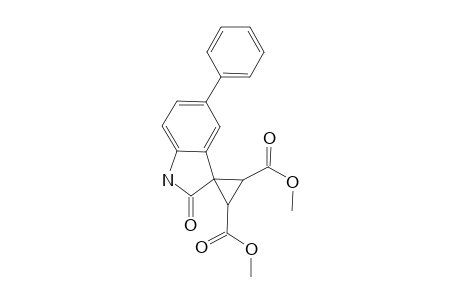 Trans-2,3-dihydrospiro[2,3-dicarbomethoxycyclopropane]-5'-phenyl-3'-hydroindol-2'-one