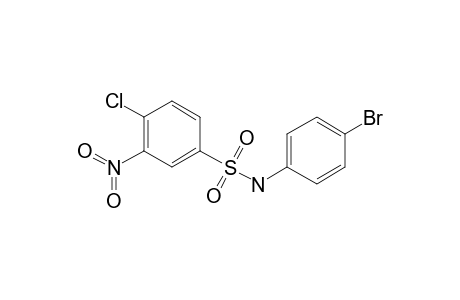 N-(4-Bromophenyl)-4-chloro-3-nitrobenzenesulfonamide