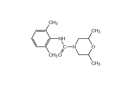 2,6-dimethyl-4-morpholinecarboxy-2',6'-xylidide