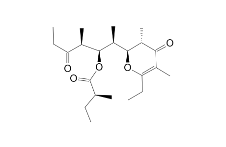 (-)-(6S,7S,8S,9R,10S,2'S)-MEMBRENONE-A