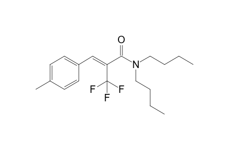 N,N-DIBUTYL-(Z)-3-(4-METHYLPHENYL)-2-(TRIFLUOROMETHYL)-2-PROPENAMIDE