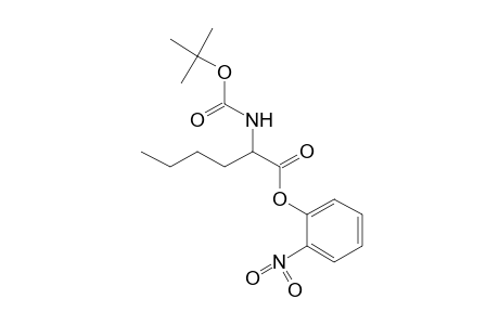 N-carboxy-L-norleucine, N-tert-butyl o-nitrophenyl ester