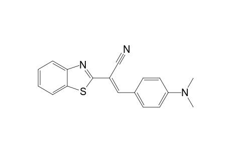 (2E)-2-(1,3-Benzothiazol-2-yl)-3-[4-(dimethylamino)phenyl]-2-propenenitrile
