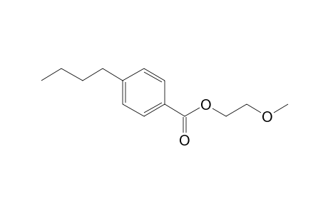 4-Butylbenzoic acid, 2-methoxyethyl ester