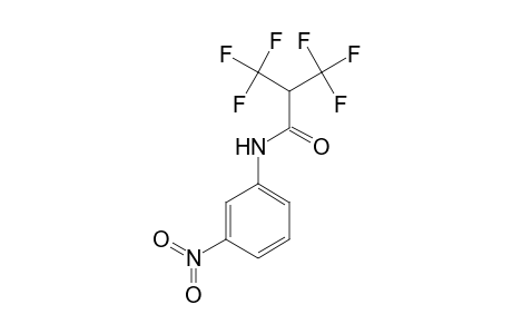 3,3,3-Trifluoro-N-(3-nitrophenyl)-2-(trifluoromethyl)propanamide