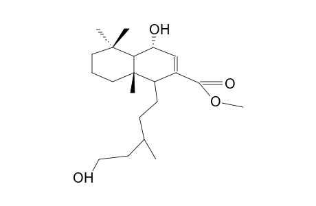 METHYL 6alpha,15-DIHYDROXY-7-LABDEN-17-OATE