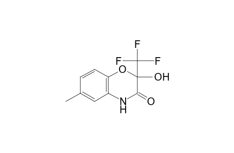 2-Hydroxy-6-methyl-2-trifluoromethyl-4H-benzo[1,4]oxazin-3-one