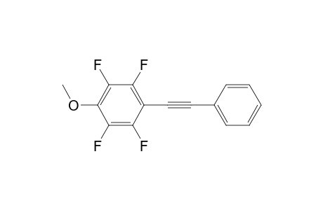 1-(4-METHOXY-2,3,5,6-TETRAFLUOROPHENYL)-2-PHENYLETHYNE