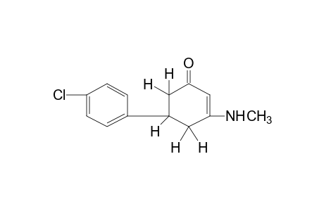 5-(p-chlorophenyl)-3-(methylamino)-2-cyclohexene-1-one