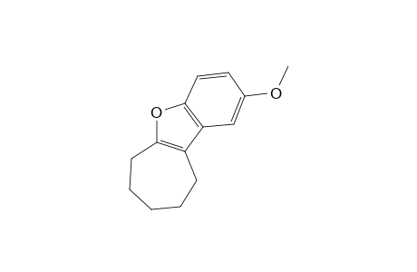 2-methoxy-7,8,9,10-tetrahydro-6H-benzo[b]cyclohepta[d]furan