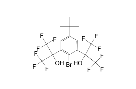 1,3-Benzenedimethanol, 2-bromo-5-(1,1-dimethylethyl)-.alpha.,.alpha.,.alpha.',.alpha.'-tetrakis(trifluoromethyl)-