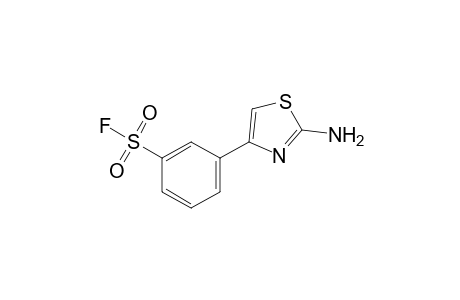 m-(2-amino-4-thiazolyl)benzenesulfonyl fluoride