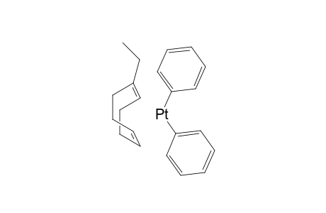 .eta.4-((1Z,5Z)-1-ethylcycloocta-1,5-dien)diphenyl platinum