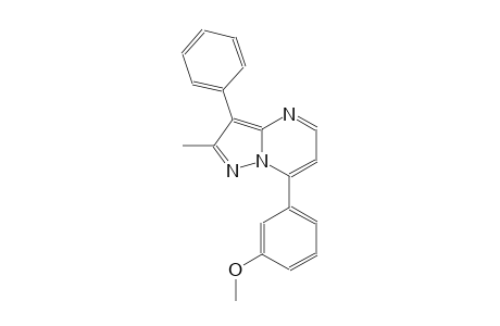 methyl 3-(2-methyl-3-phenylpyrazolo[1,5-a]pyrimidin-7-yl)phenyl ether