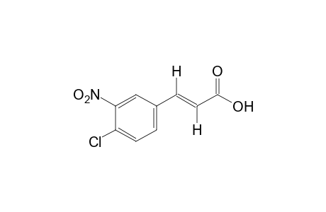 trans-4-Chloro-3-nitrocinnamic acid