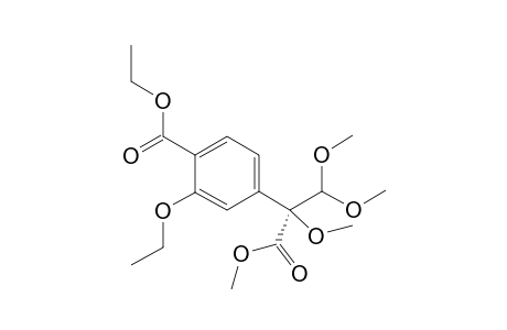 (S)-Methyl 2-ethoxy-4-(1,1,2,3-tetramethoxy-3-oxopropan-2-yl)benzoate