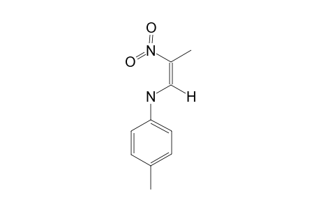 Z-1-(4-Toluidino)-2-nitro-propene