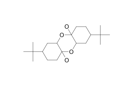 2,7-Ditert-butyl-1,2,3,4,5a,6,7,8,9,10a-decahydrodibenzo-p-dioxin-4a,9a-diol