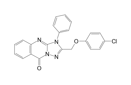 2-[(4-chloranylphenoxy)methyl]-3-phenyl-[1,2,4]triazolo[5,1-b]quinazolin-9-one