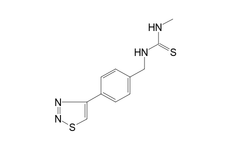 1-methyl-3-[p-(1,2,3-thiadiazol-4-yl)benzyl]-2-thiourea
