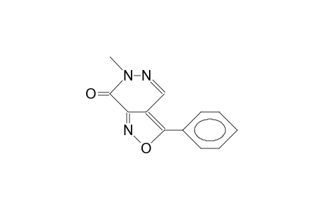 6-methyl-3-phenyl-[1,2]oxazolo[3,4-d]pyridazin-7-one